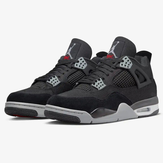 Air Jordan 4 SE Black Canvas