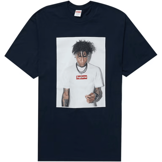 Camiseta Supreme NBA Youngboy Navy