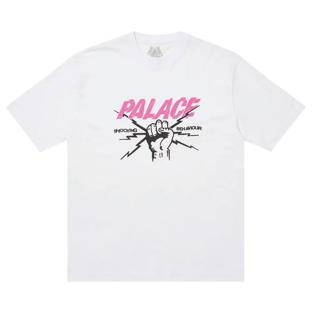 Camiseta Palace Shocking Behaviour White