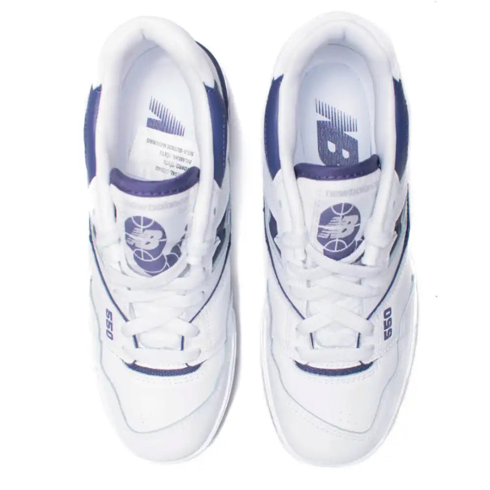New Balance 550 White Purple