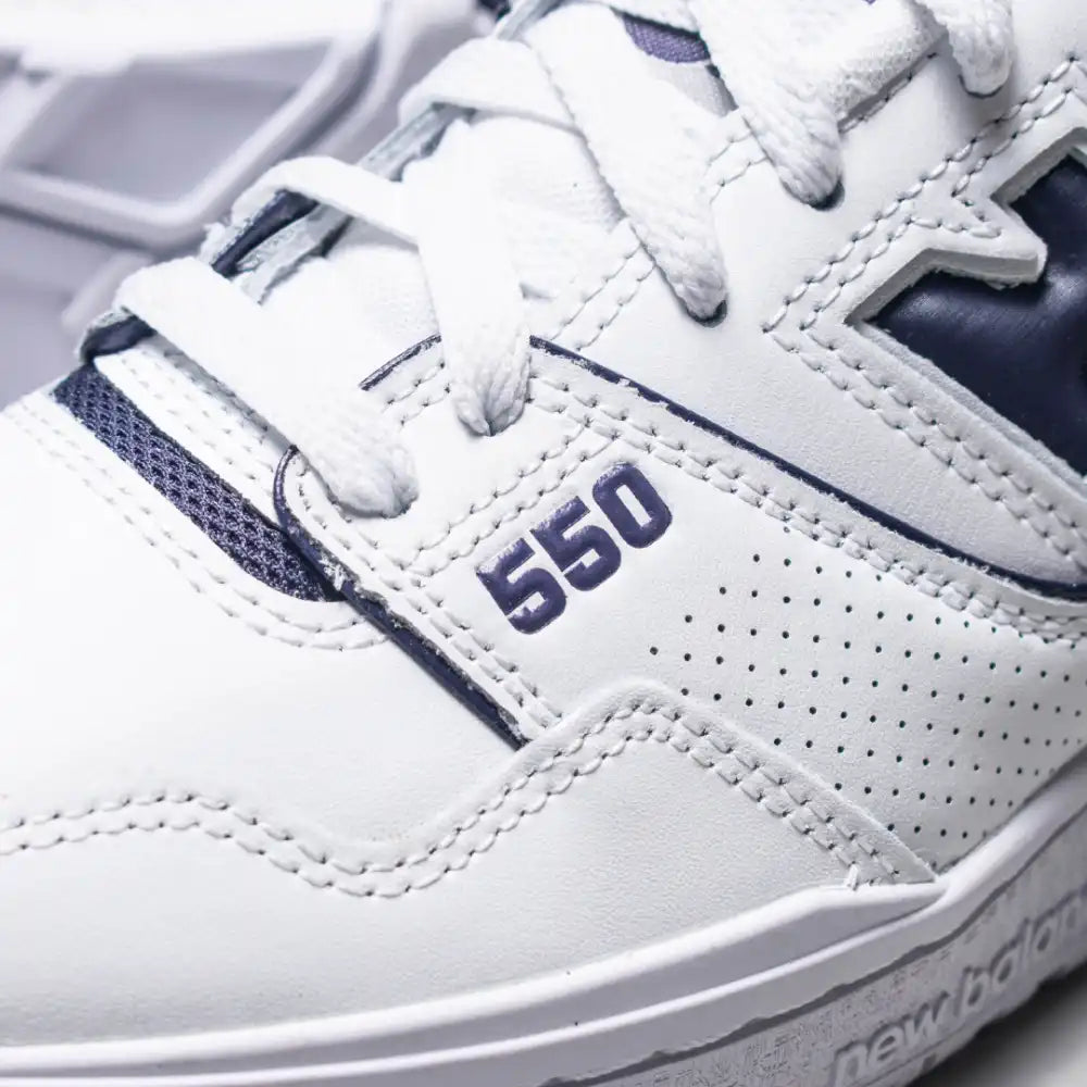 New Balance 550 White Purple