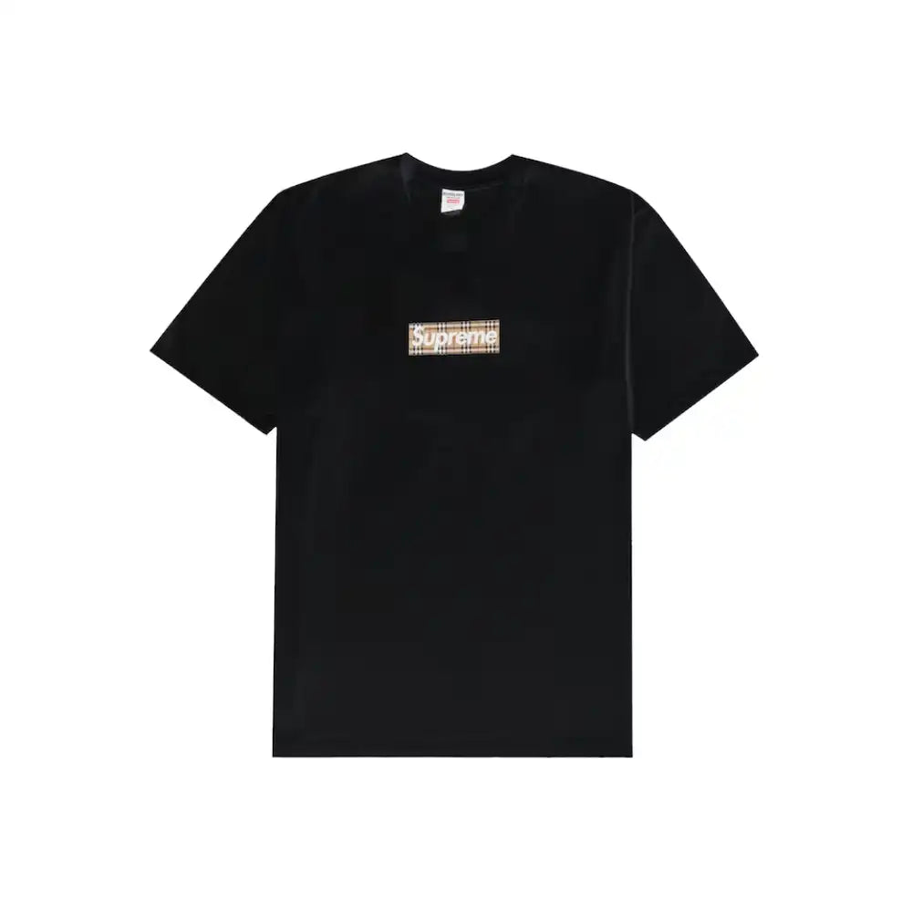 Burberry x Supreme Camiseta Box Logo Black