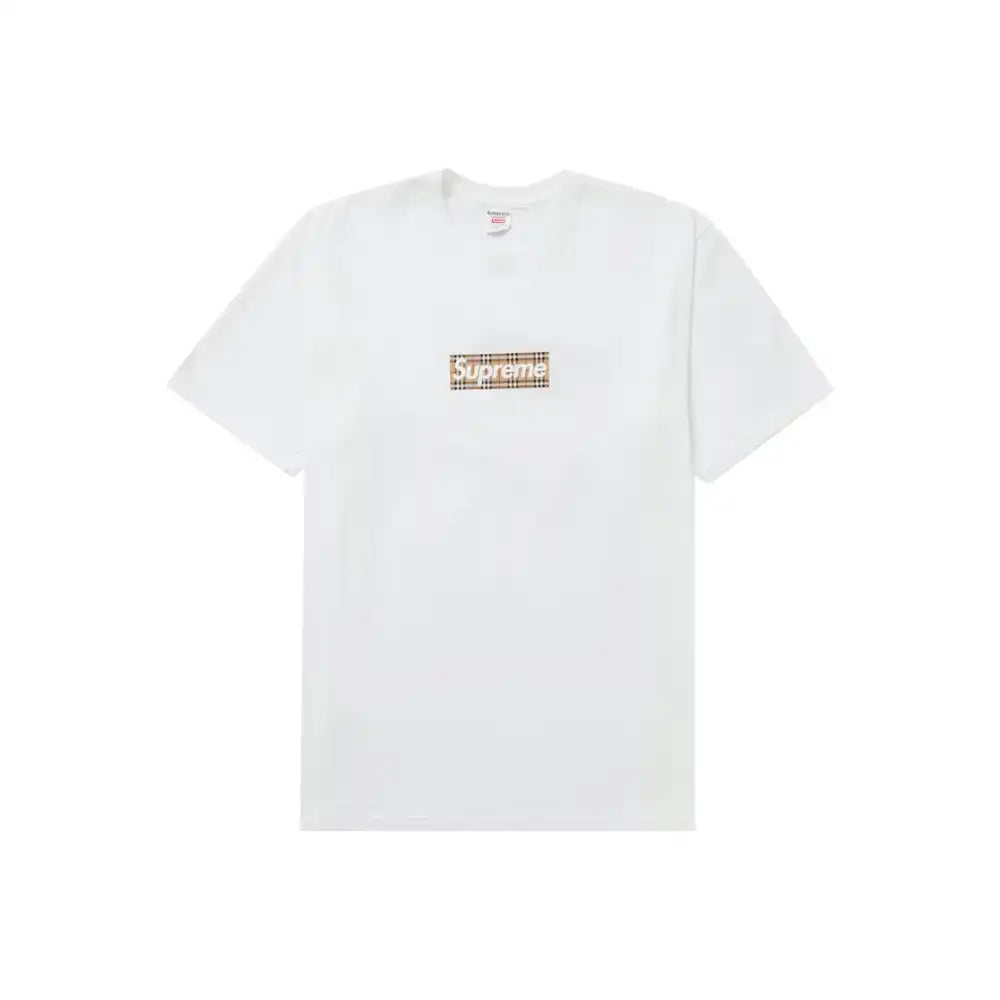 Burberry x Supreme Camiseta Box Logo White