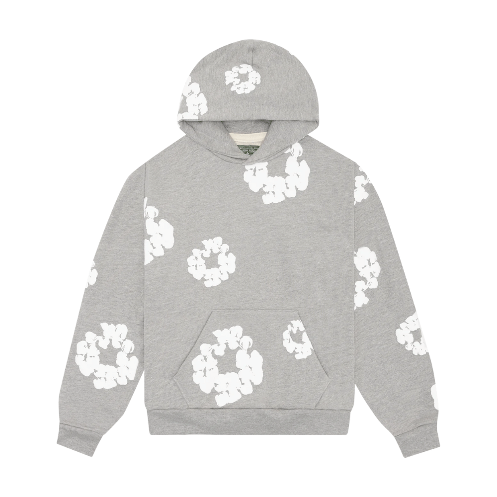 Denim Tears The Cotton Wreath Hoodie (Grey)