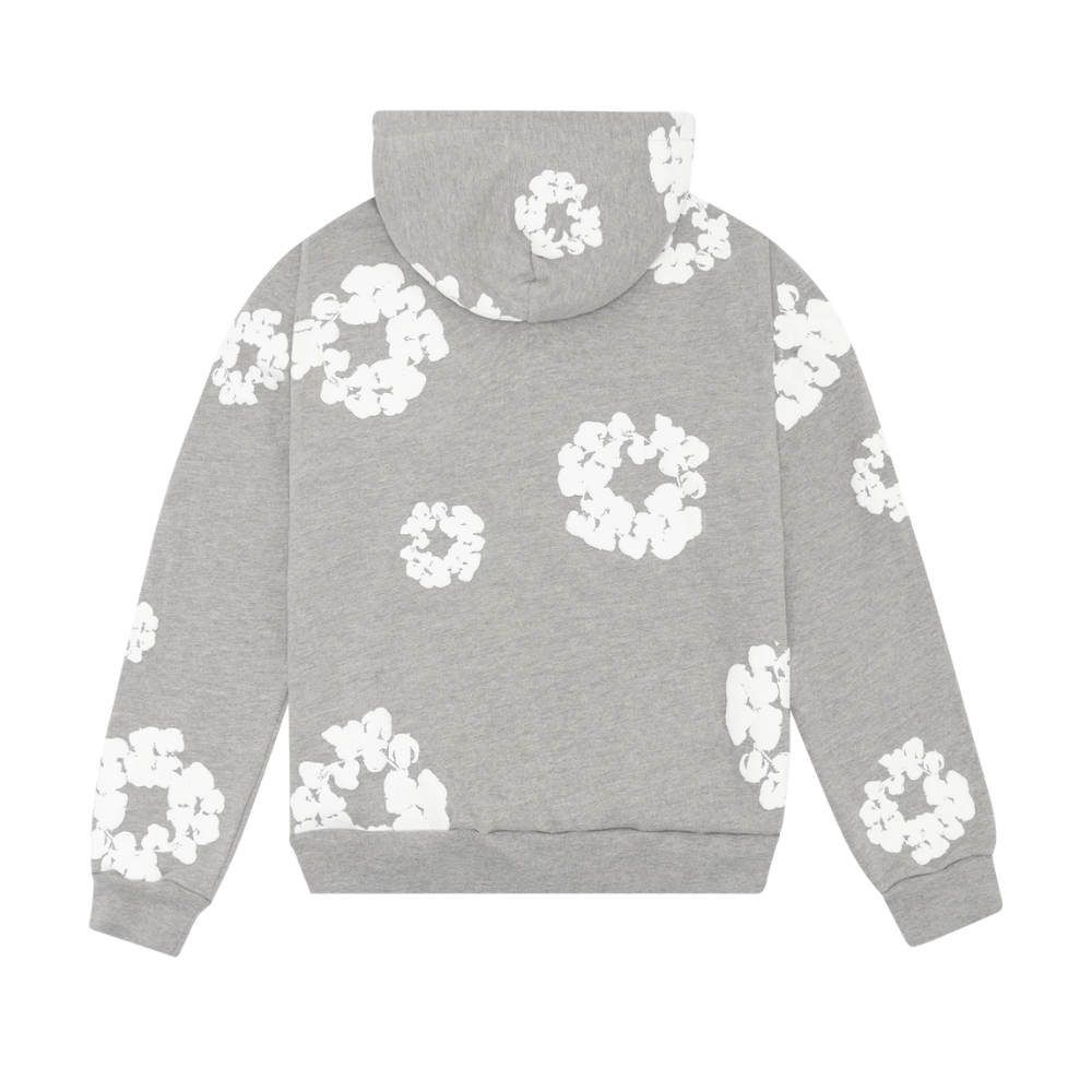 Denim Tears The Cotton Wreath Hoodie (Grey)