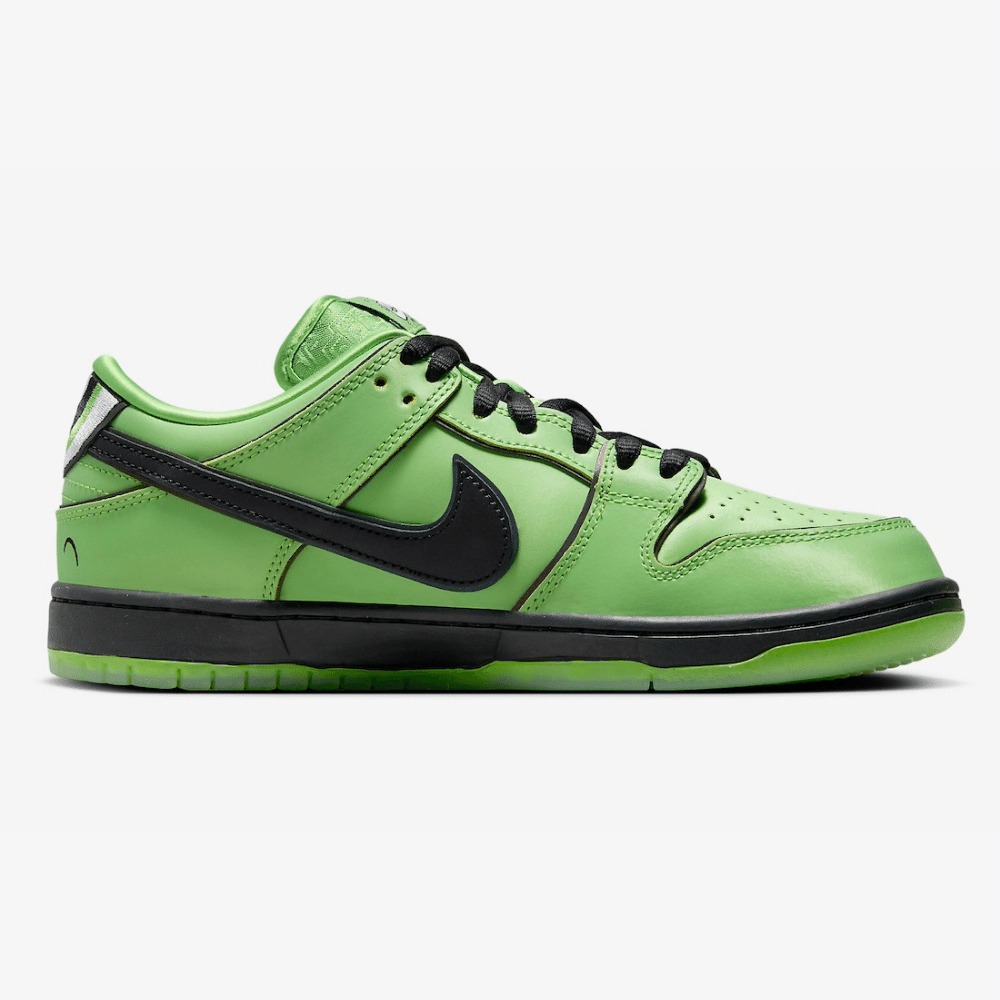 The Powerpuff Girls x Nike SB Dunk Low Buttercup