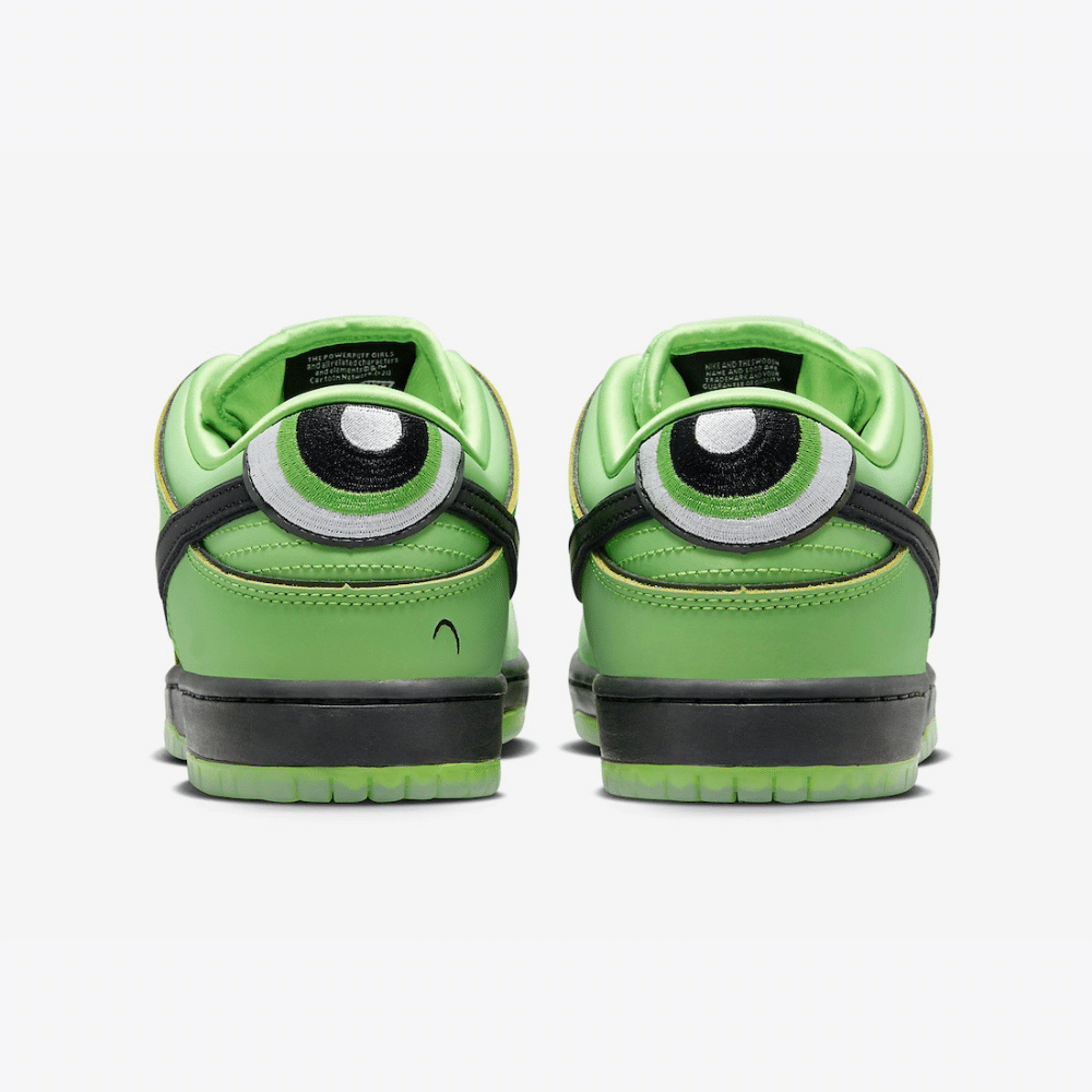 The Powerpuff Girls x Nike SB Dunk Low Buttercup