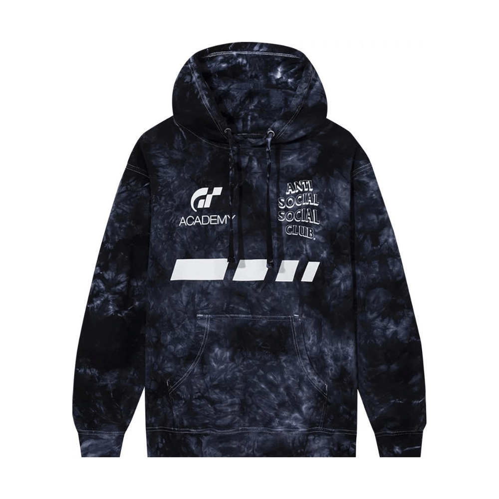 Gran Turismo x Anti Social Social Club Tie-Dye Hoodie (Black)