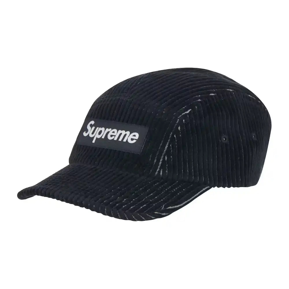Boné Supreme 2-Tone Corduroy Camp Black