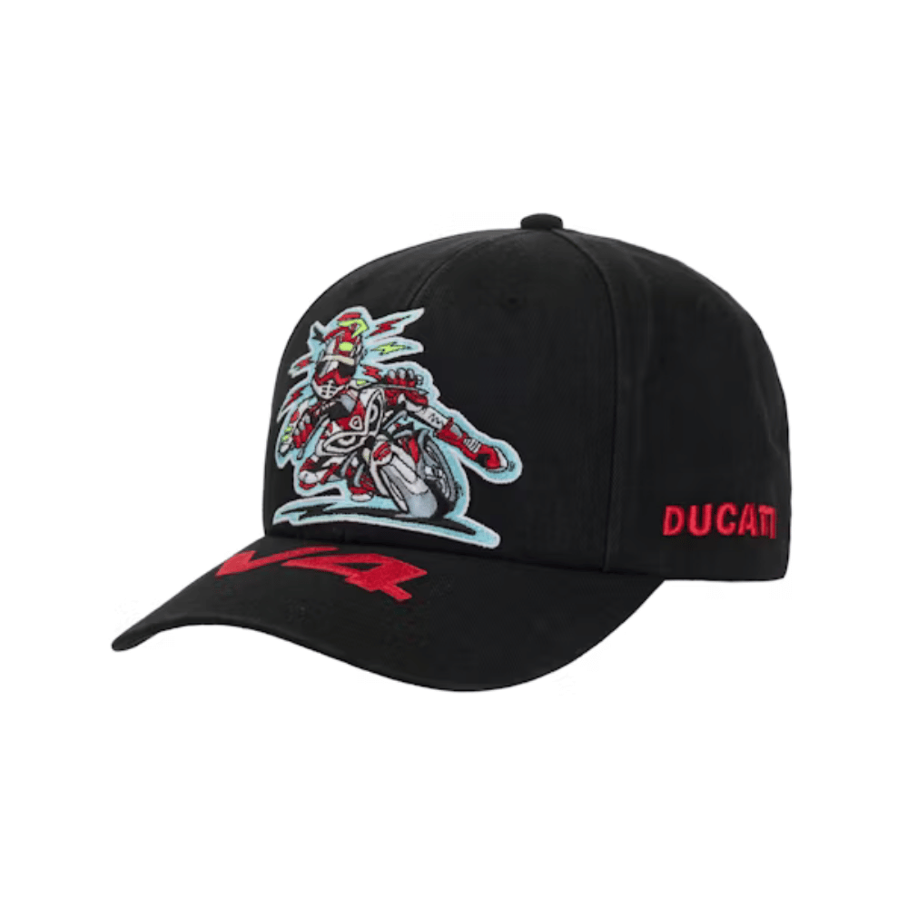 Ducati x Supreme Boné 6-Panel Black