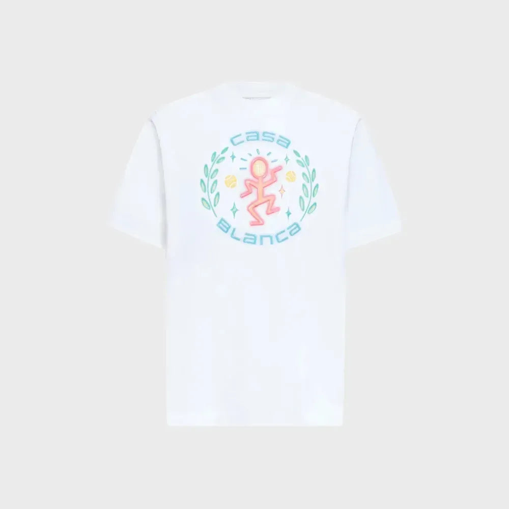 Camiseta Casablanca Dance Joy Classic Bright White