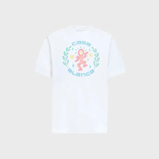Camiseta Casablanca Dance Joy Classic Bright White