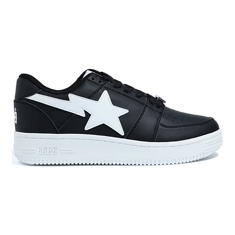 BAPE Sta Low M1 (Black/White)
