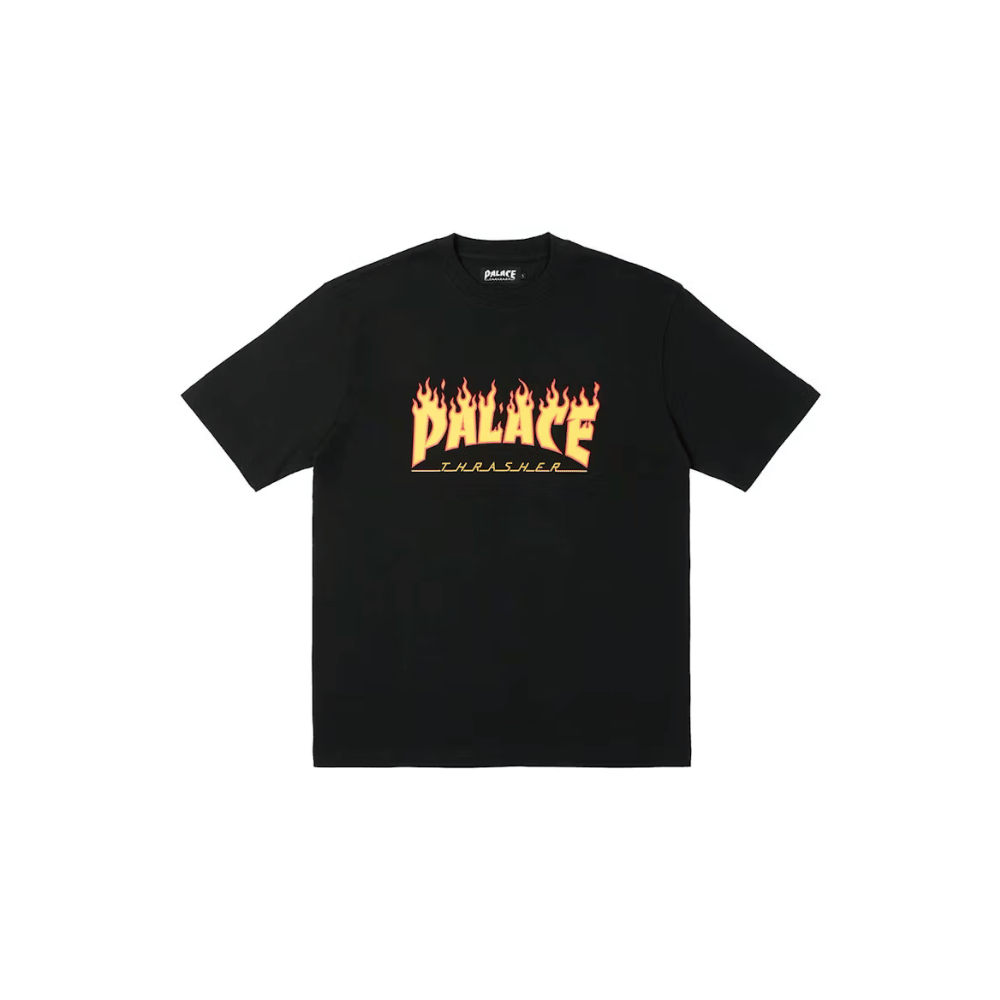 Thrasher x Palace Camiseta Black