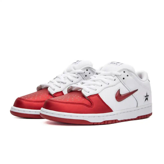 Supreme x Nike SB Dunk Low Varsity Red