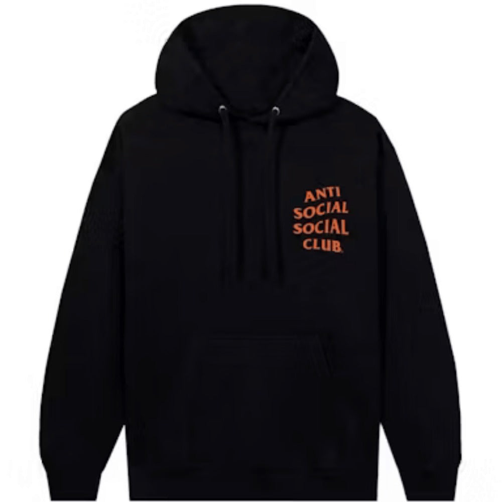 Anti Social Social Club Mind Games Hoodie (Black/Orange)
