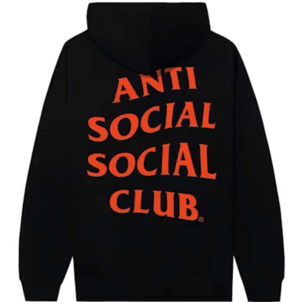 Anti Social Social Club Mind Games Hoodie (Black/Orange)