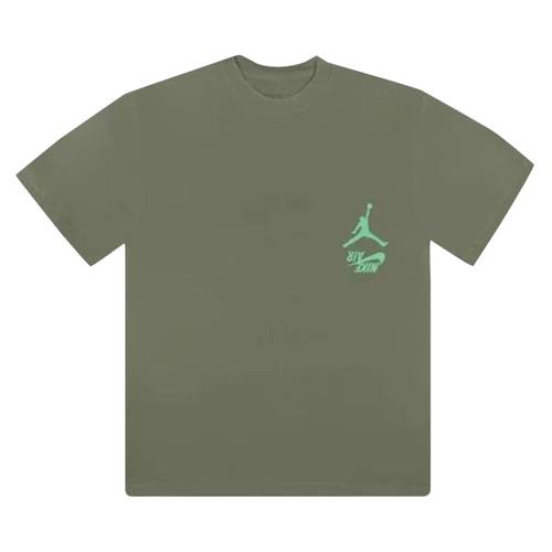Air Jordan x Travis Scott Camiseta Cactus Jack Highest Oliva