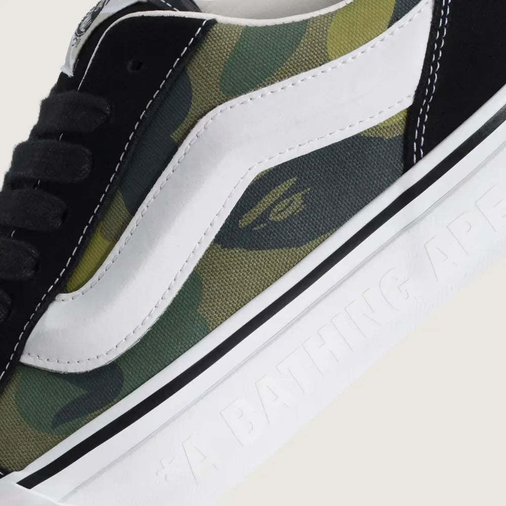 BAPE x Vans Premium Knu Skool Camo (Green)
