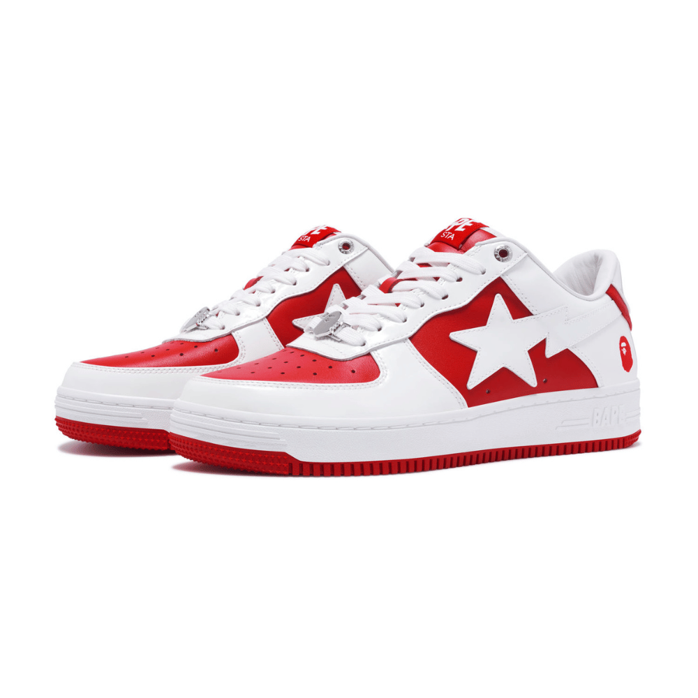 BAPE Sta #6 M2 (White/Red)