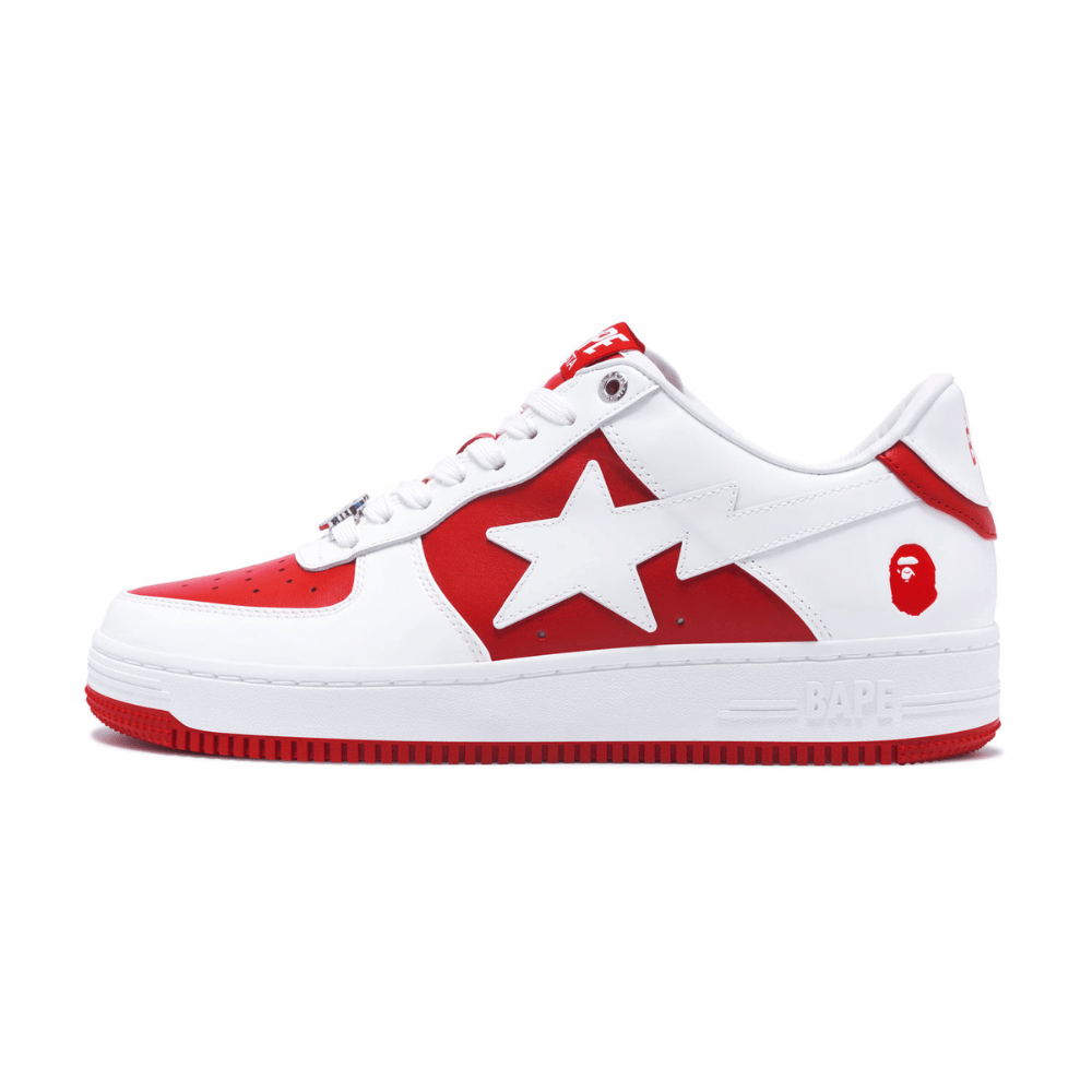 BAPE Sta #6 M2 (White/Red)