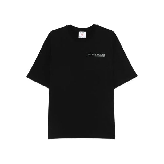 Camiseta Casablanca Oversized Glitch Orchid Black