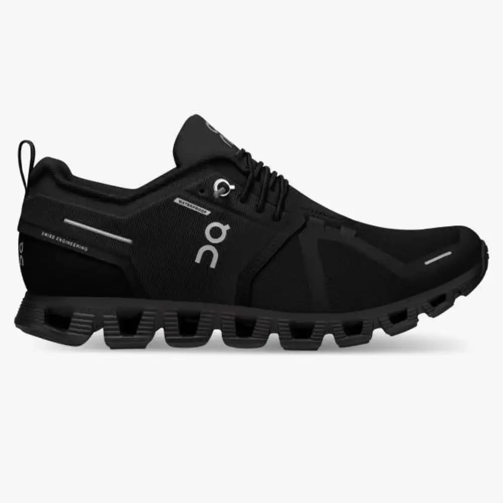 On Running Cloud 5 Waterproof All Black