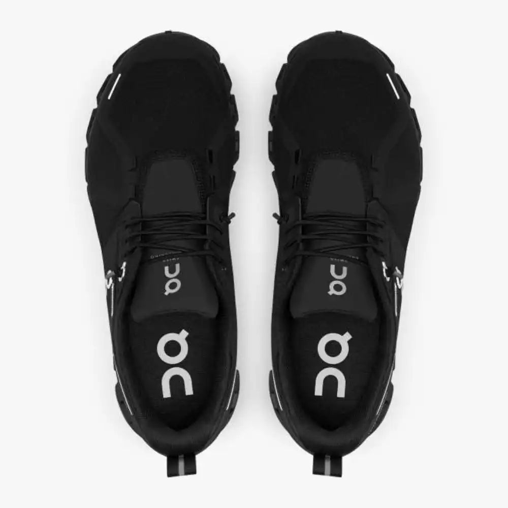 On Running Cloud 5 Waterproof All Black