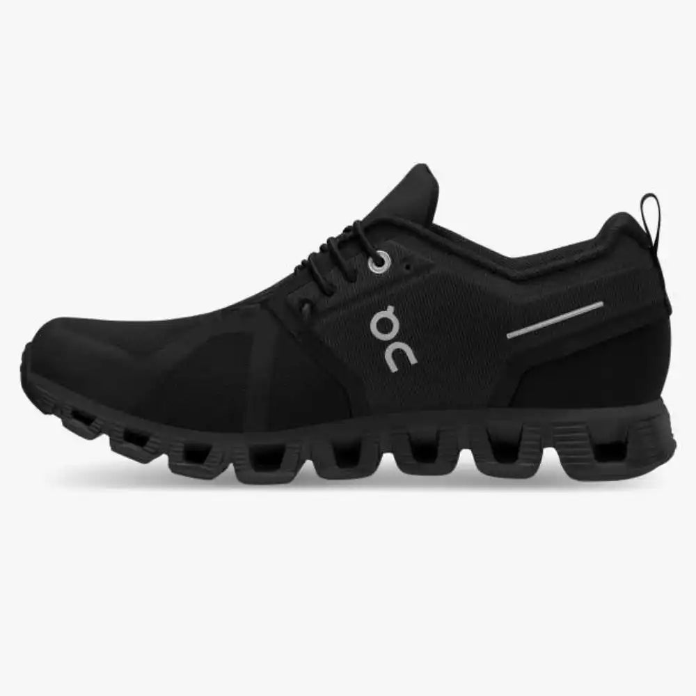 On Running Cloud 5 Waterproof All Black