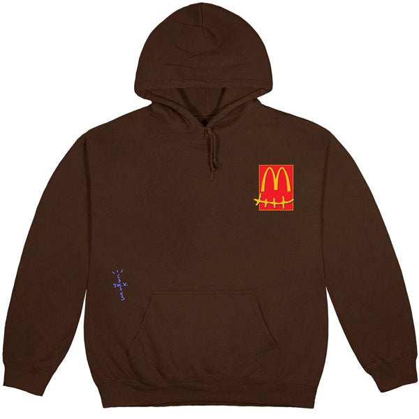 McDonald's x Travis Scott Cactus Pack Sticker Moletom Marrom