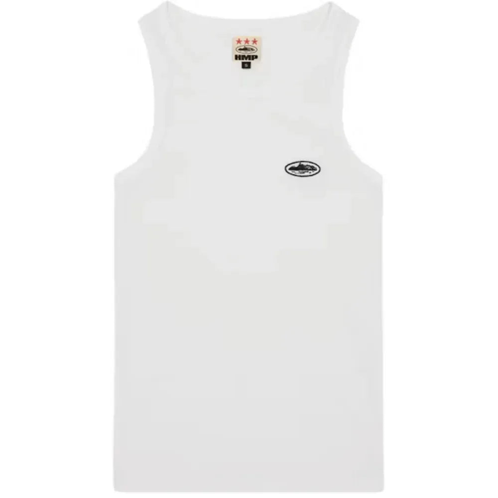 Camiseta Corteiz HMP Essentials Tank White
