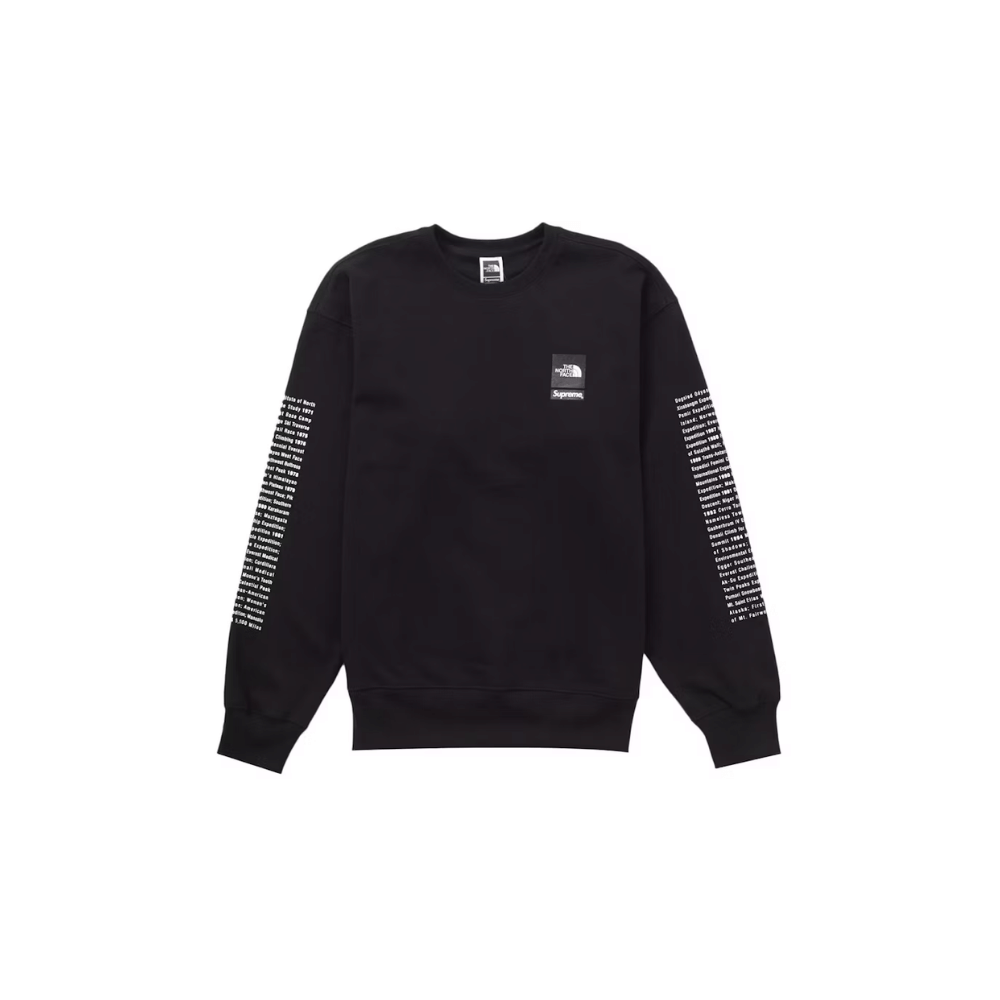The North Face x Supreme Crewneck Black