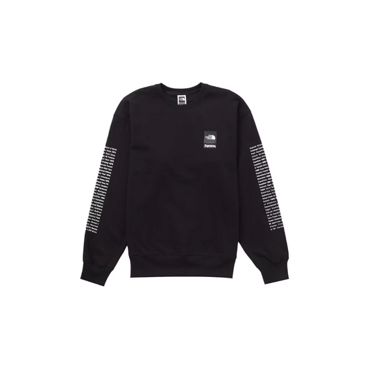 The North Face x Supreme Crewneck Black