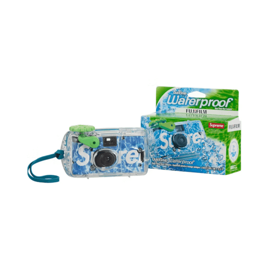 FujiFilm x Supreme Câmera Waterproof Blue