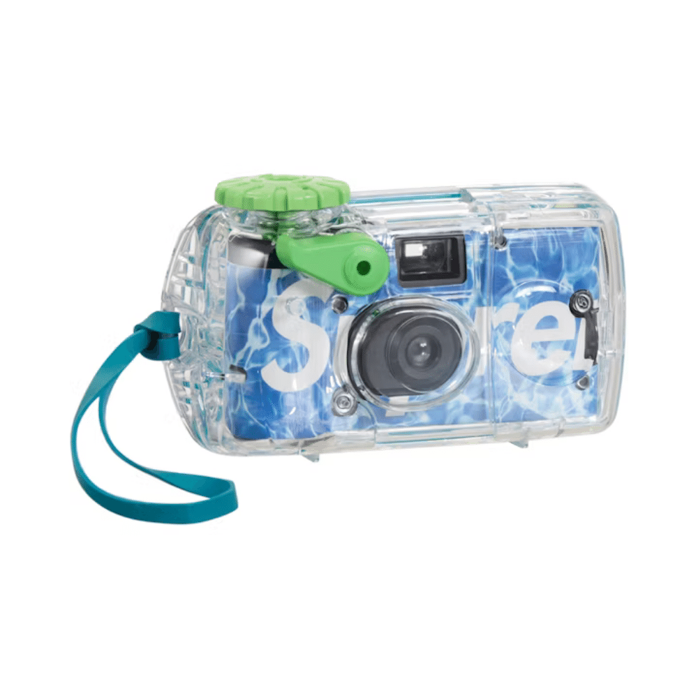 FujiFilm x Supreme Câmera Waterproof Blue