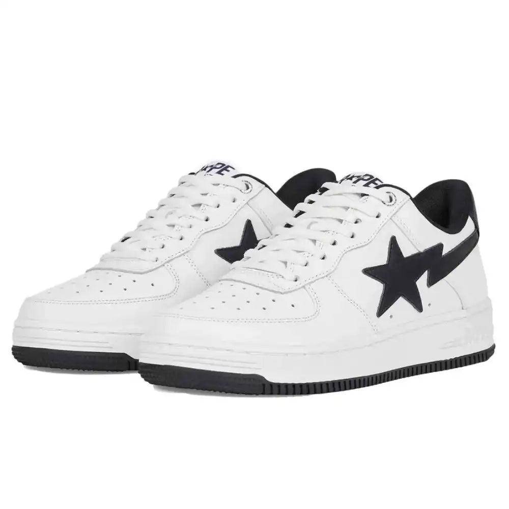 JJJJound x BAPE Sta (White/Navy)