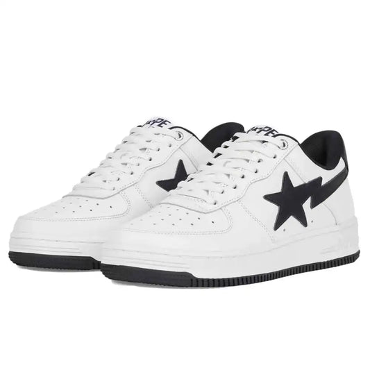 JJJJound x BAPE Sta (White/Navy)