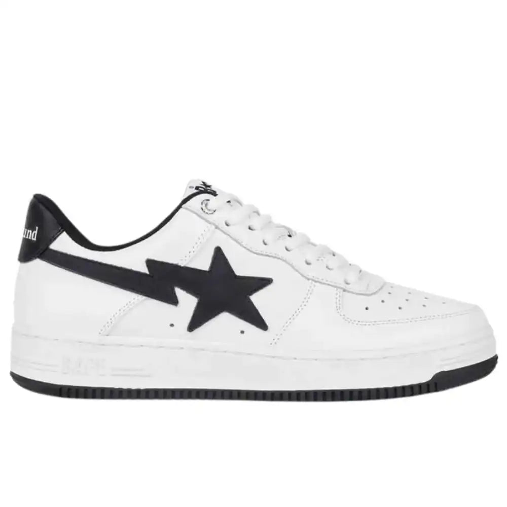 JJJJound x BAPE Sta (White/Navy)