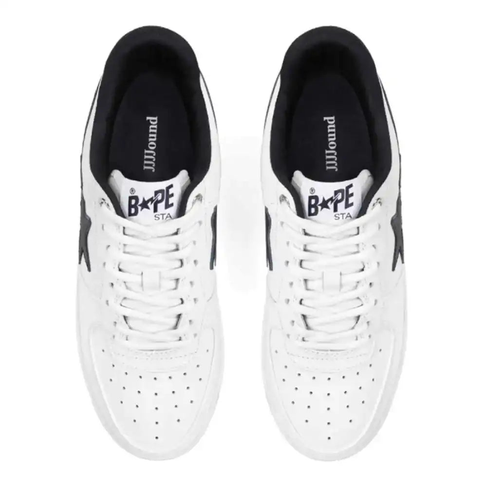 JJJJound x BAPE Sta (White/Navy)