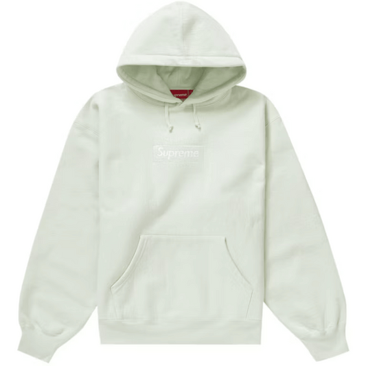 Moletom Supreme Box Logo Hooded Light Green