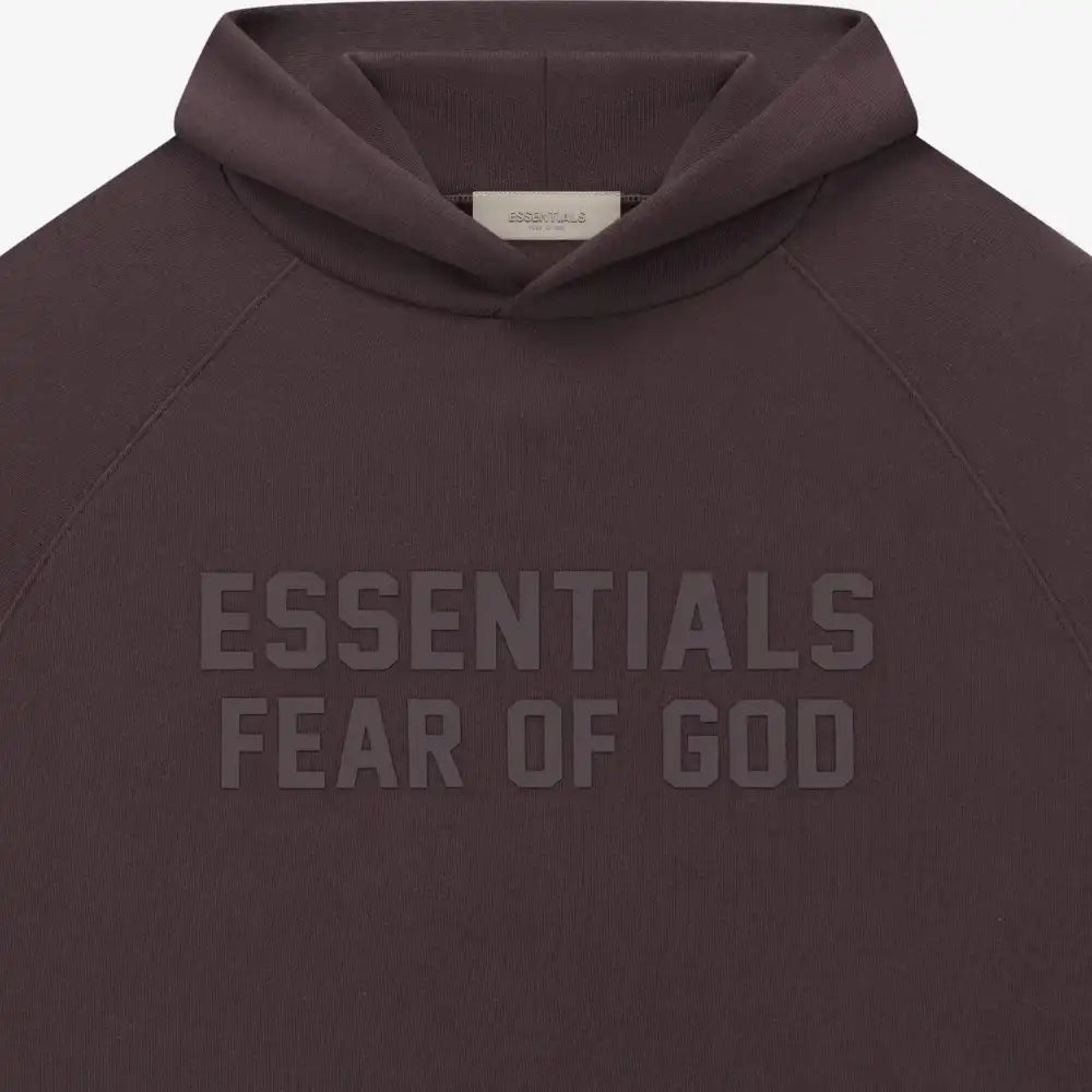 Fear of God Essentials Hoodie (Plum)