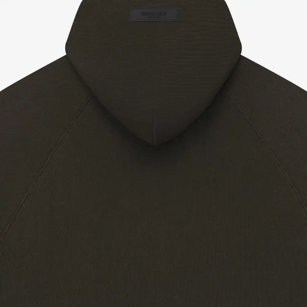 Fear of God Essentials Hoodie (Off-Black)