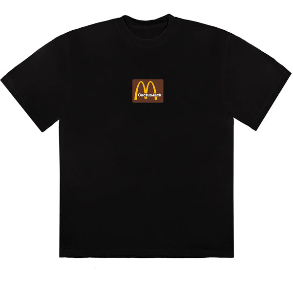 McDonald's x Travis Scott Sesame Inv Camiseta Preta