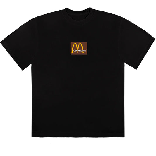 McDonald's x Travis Scott Sesame Inv Camiseta Preta