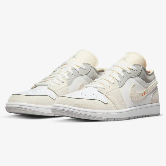 Air Jordan 1 Low Inside Out Cream White Light Grey