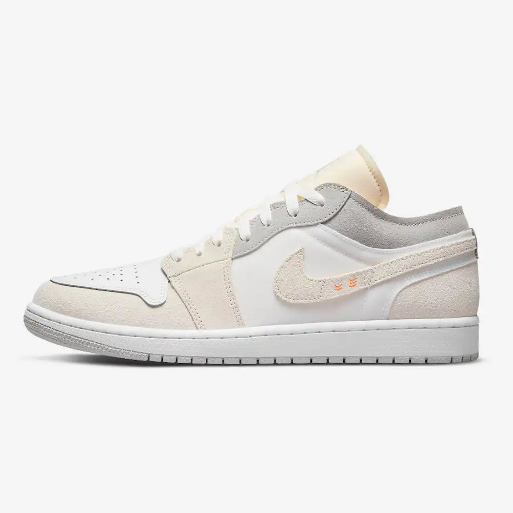 Air Jordan 1 Low Inside Out Cream White Light Grey