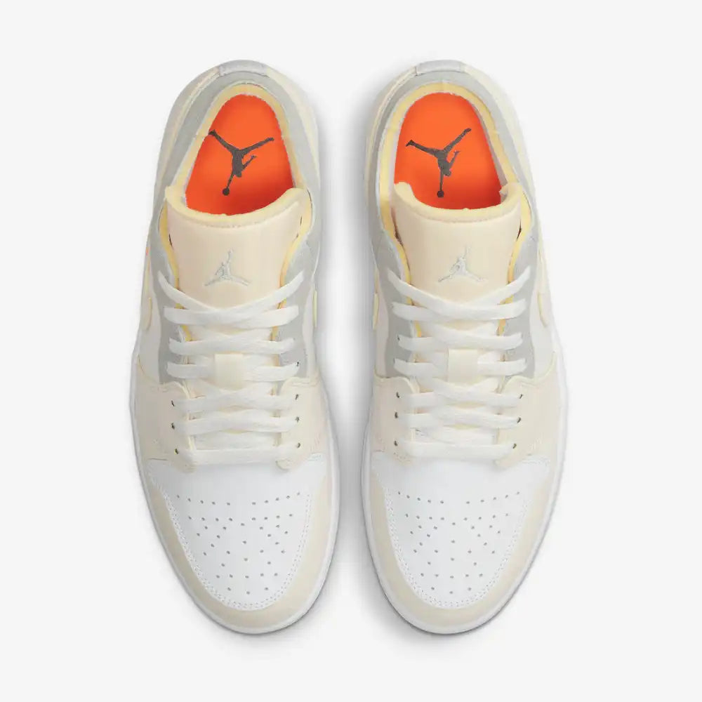 Air Jordan 1 Low Inside Out Cream White Light Grey