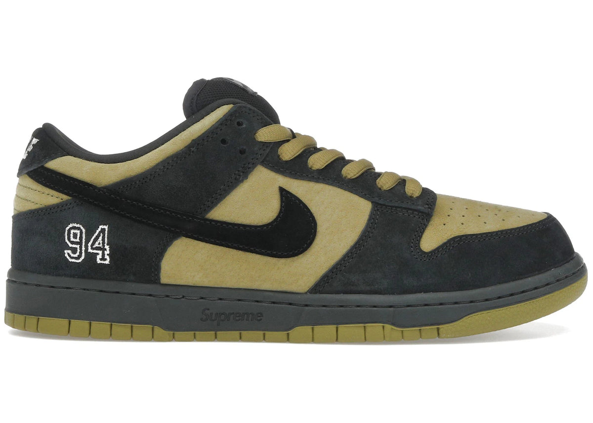 Supreme x Nike SB Dunk Low "94" Camper Green FW25