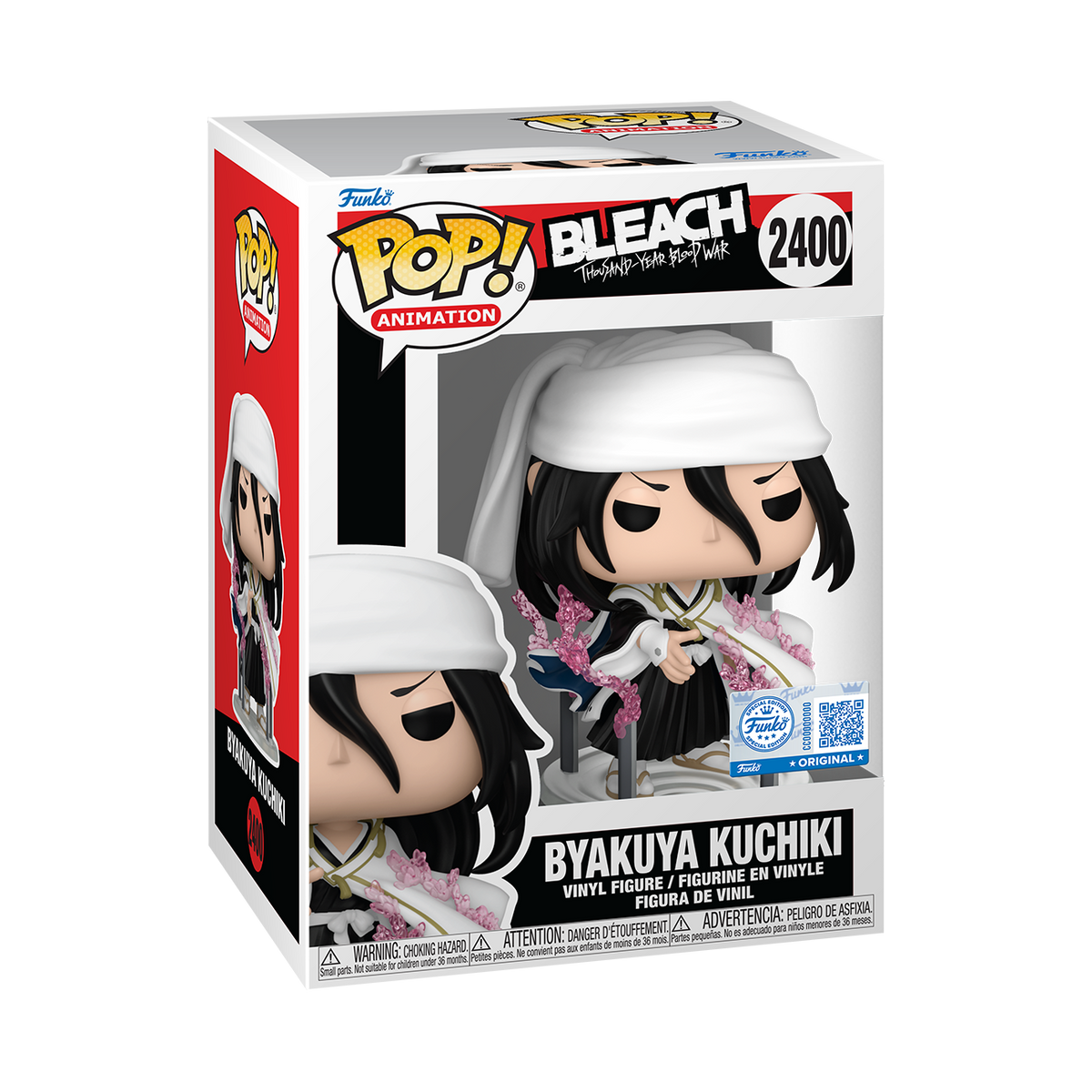 Funko Pop! Byakuya Kuchiki with Kenseikan - Bleach