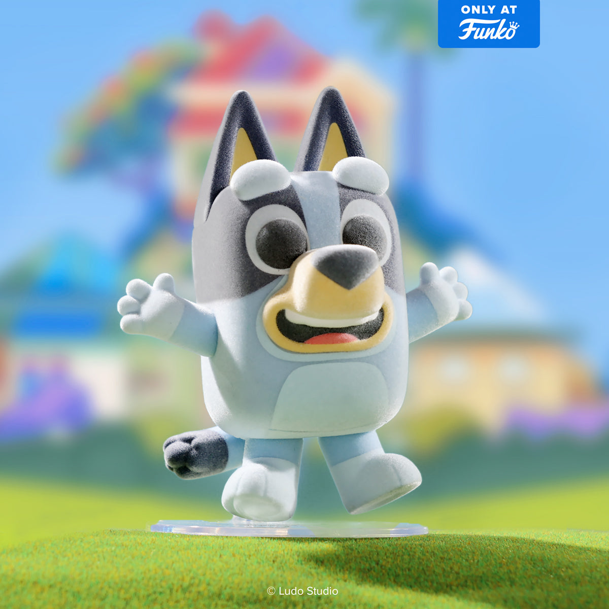 Funko Pop! Bluey Jumping (Flocked)